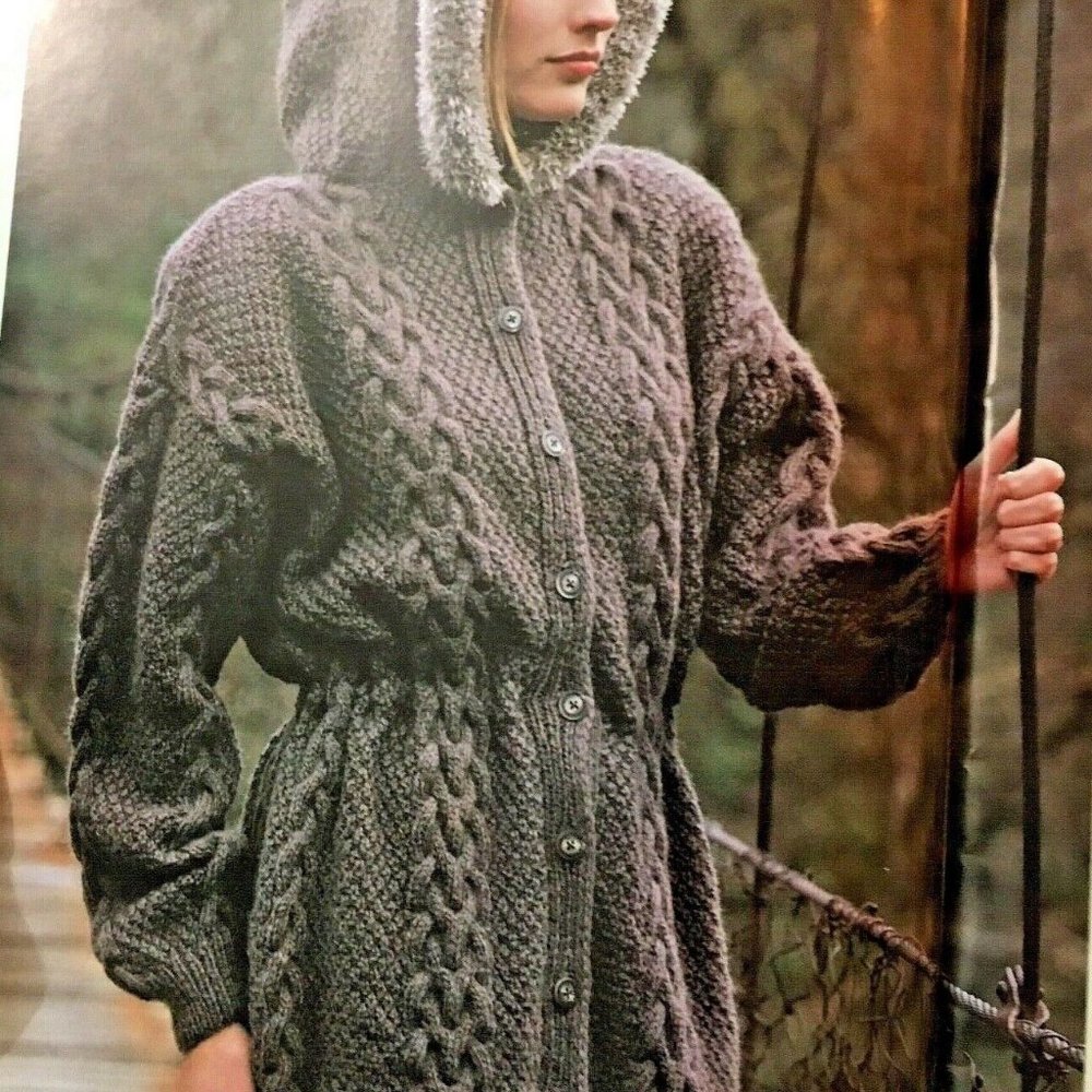 Katia Knitting Pattern Book 57 Sweaters Autumn Winter in English and Spanish #21